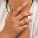 Glory Peridot Ring - The Jewelz 