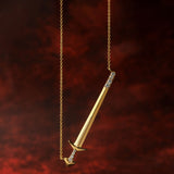Red Reaper Blade Pendant
