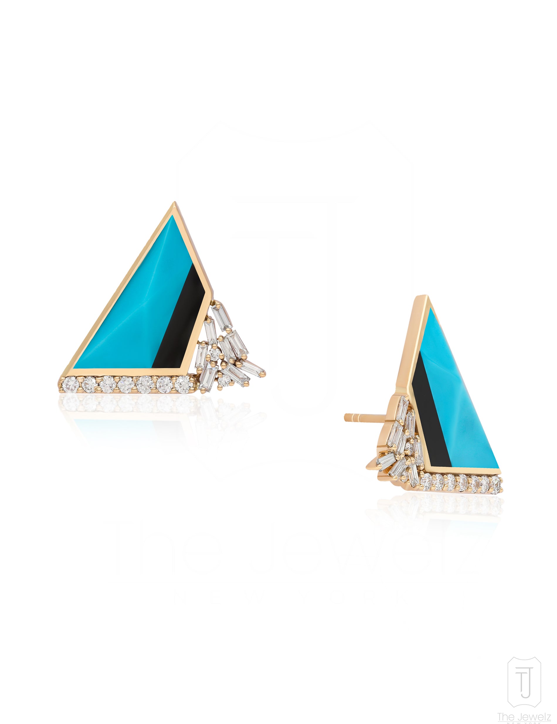 Estivo Perspective Studs - The Jewelz 