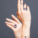 Nightbloom Sapphire Ring