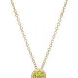Twee Peridot Pendant - The Jewelz 