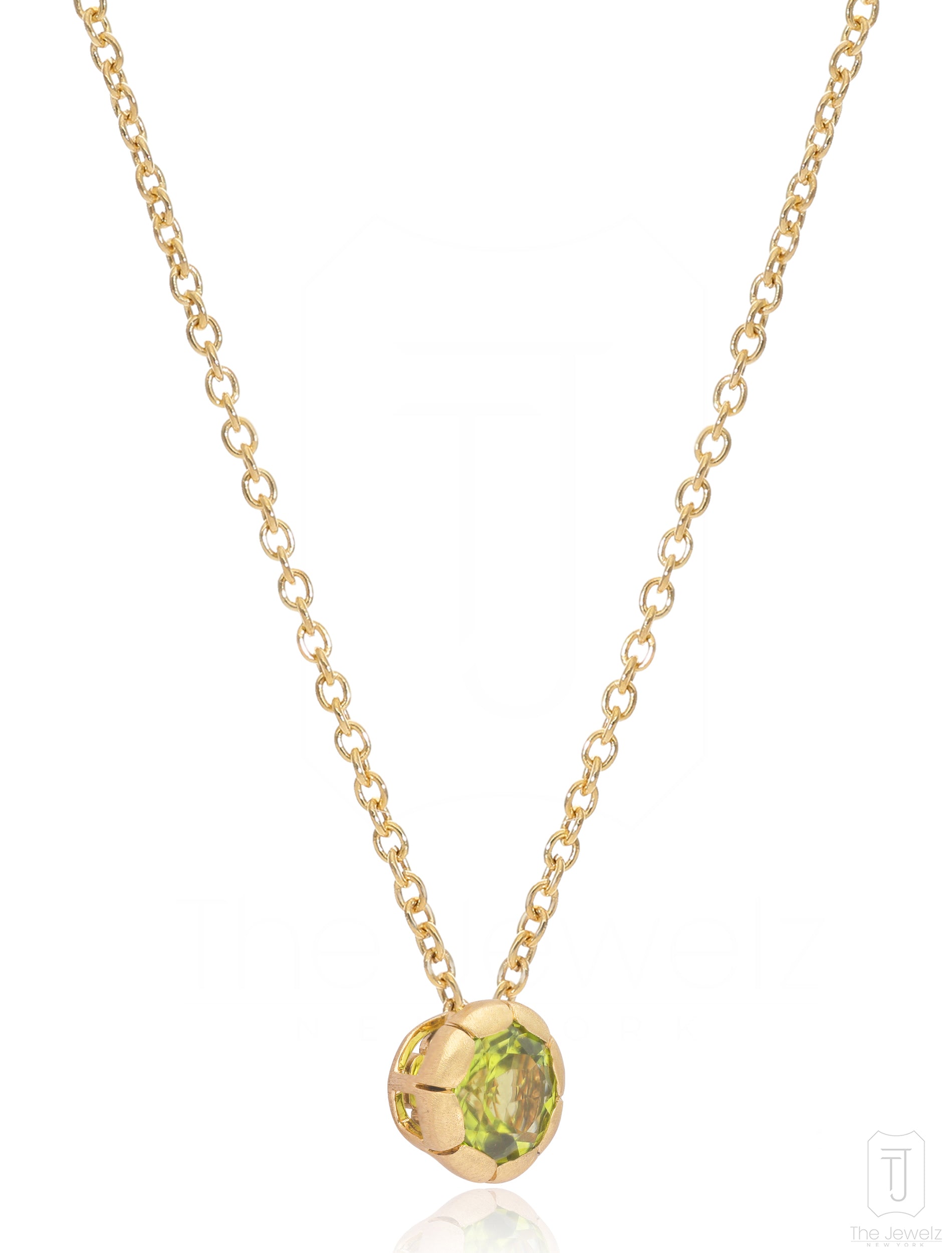 Twee Peridot Pendant - The Jewelz 