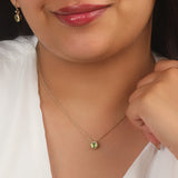 Twee Peridot Pendant - The Jewelz 