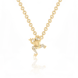 The Sparkling Amphibian | Frog Pendant