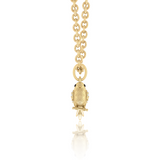 Golden Songbird Pendant | Nature-Inspired Jewelry Charm