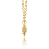 Golden Songbird Pendant | Nature-Inspired Jewelry Charm