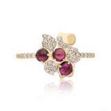 Midnight Ruby Band Ring