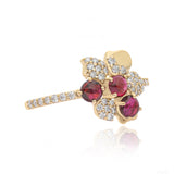 Midnight Ruby Band Ring