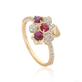 Midnight Ruby Band Ring