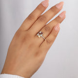 Midnight Ruby Band Ring