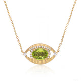 Electric Eye Pendant Necklace