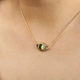 Electric Eye Pendant Necklace