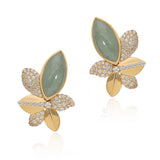 Gardenia Ava Studs