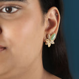 Gardenia Ava Studs