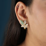 Gardenia Ava Studs