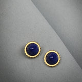 Lapis Spire Studs
