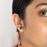 Lapis Spire Studs