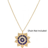 Lapis-Kissed Sun Charm