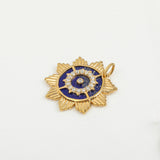 Lapis-Kissed Sun Charm