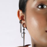 Shadowpierce Cuff Danglers Earring