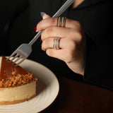 Lorelai Three Tier Band Ring
