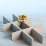 Flesh and Gold Band Ring