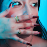 Flesh and Gold Band Ring