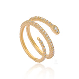 Serpent Muse 925 Silver Ring