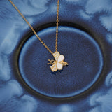 Flutter Muse Butterfly Silver Pendant