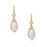 Pearl Cascade Silver Earrings
