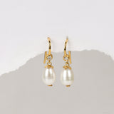 Pearl Cascade Silver Earrings