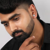 Yin Yang  Silver Silver Earrings