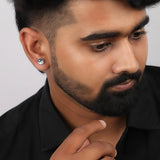 Yin Yang  Silver Silver Earrings