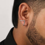 Lunar Glint Silver Silver Earrings