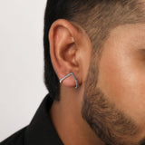 Lunar Glint Silver Silver Earrings