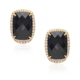 Midnight Halo 'Black Spinel' 925 Silver Earrings