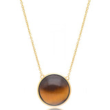 Tiger Ember'  Tiger's Eye Necklaces