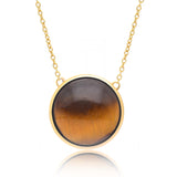 Tiger Ember'  Tiger's Eye Necklaces