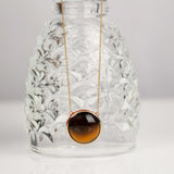 Tiger Ember'  Tiger's Eye Necklaces