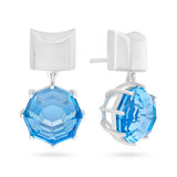 Sky Drift' Sky Blue Tppaz Earrings