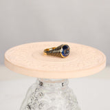 Kyanite Shadow 925 Silver Ring