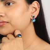 Kyanite Shadow 925 Silver Ring