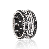 The Chain Legacy — Open Weave Band Ring