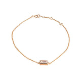 Neptune Baguette Diamond Bracelet