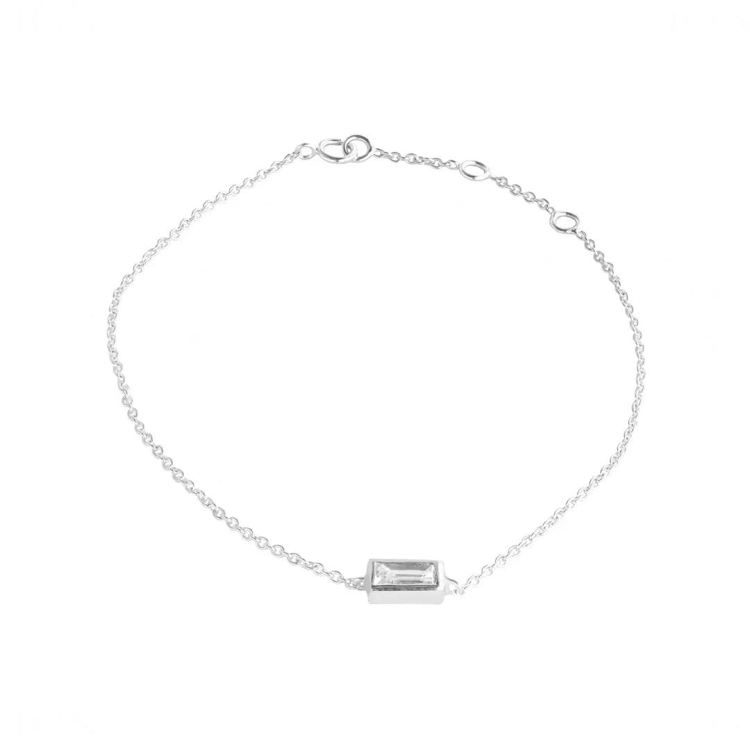 Neptune Baguette Diamond Bracelet
