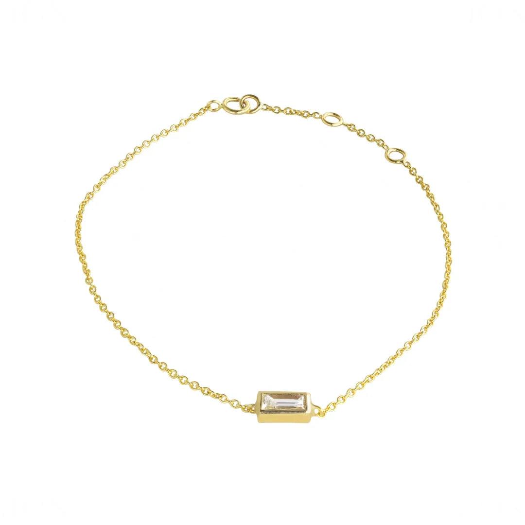 Neptune Baguette Diamond Bracelet