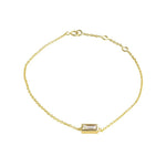 Neptune Baguette Diamond Bracelet