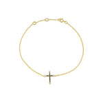 Holy Cross Diamond Bracelet