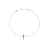 Holy Cross Diamond Bracelet