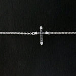 Holy Cross Diamond Bracelet